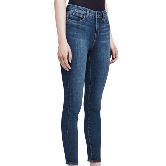 L'AGENCE Margot Dark Vintage Skinny High Rise Super Stretch Jeans Womens 27 - Picture 6 of 13